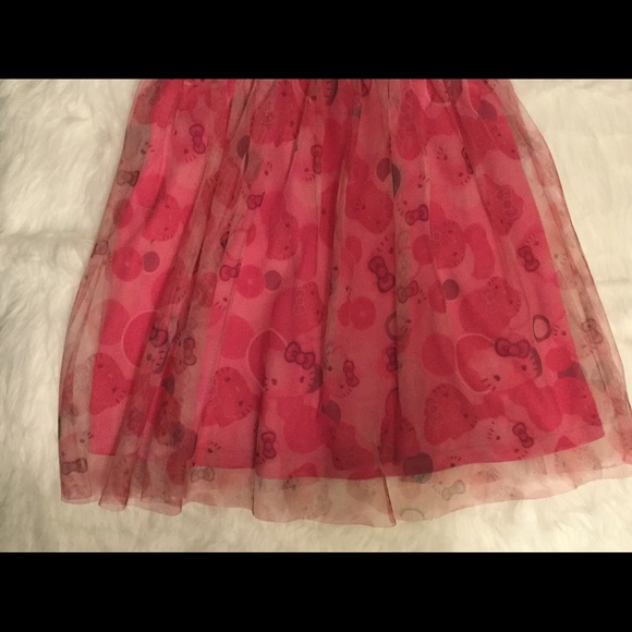 💗 Beautiful Pink Hello Kitty Dress Sz (7/8) 💗 - Picture 4 of 6